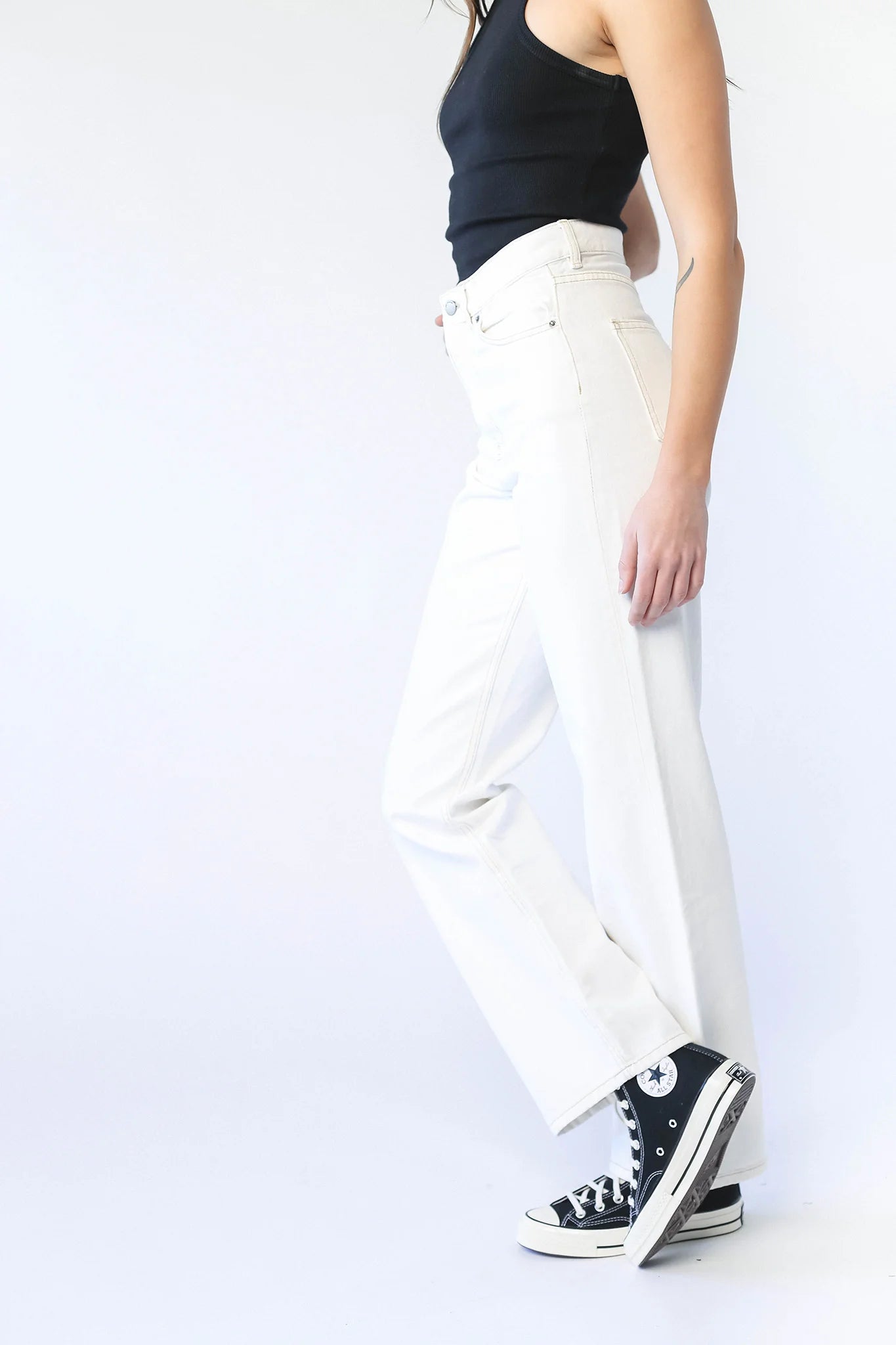 DR DENIM Echo Jeans Light Ecru