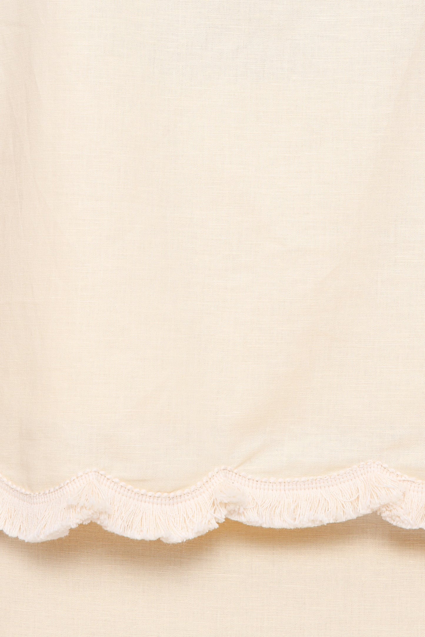 Venate Scallop Skirt Set - Yellow