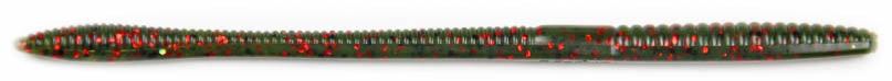 Xzone Deception Worm 6 inch Finesse Worm 12 pack