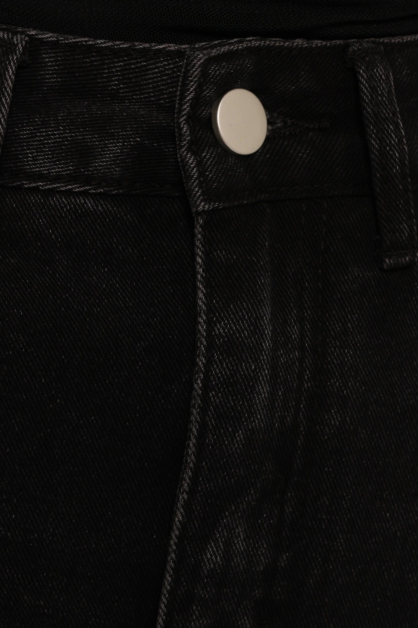 Dana Denim Midi Skirt - Black Wash