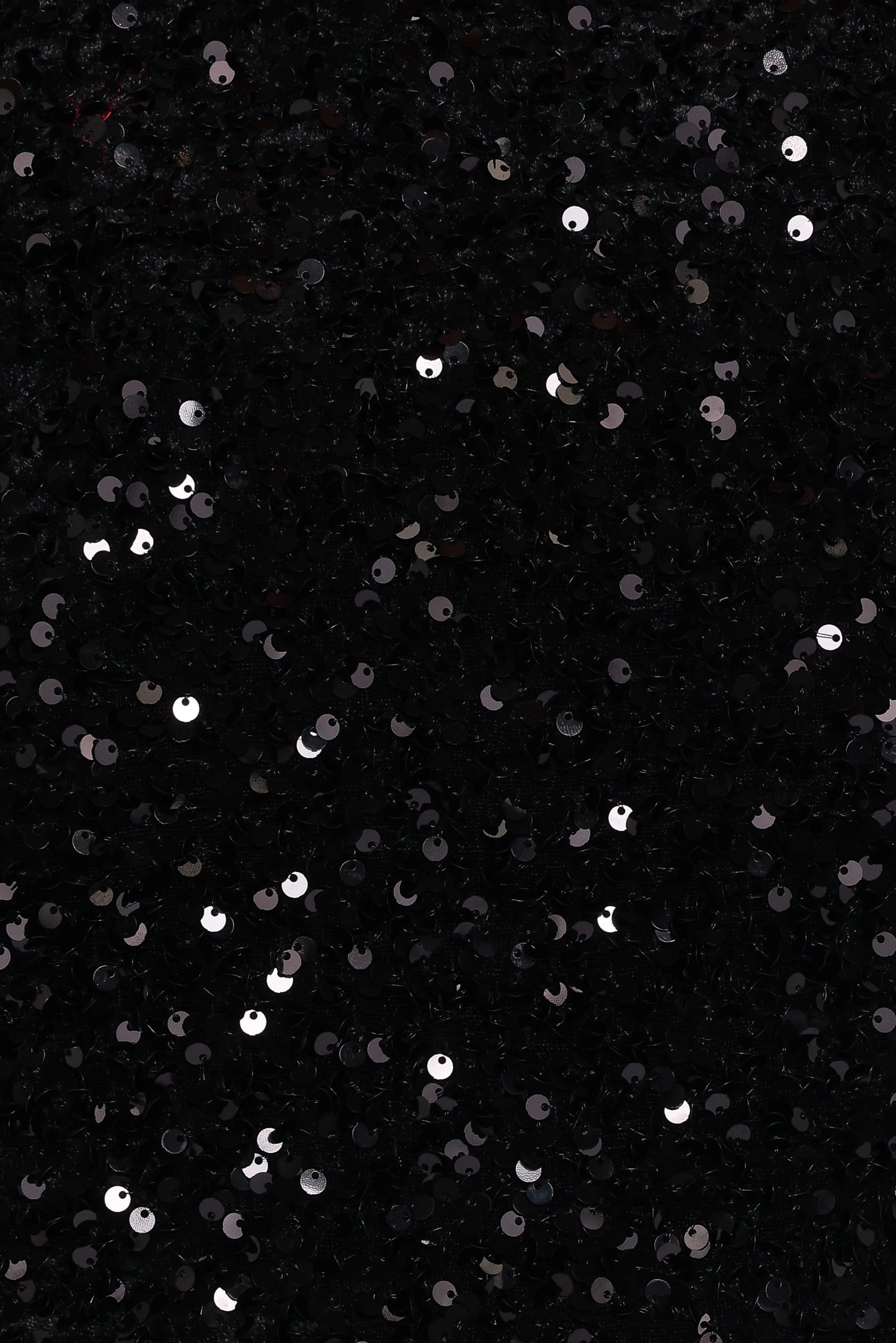 Leilani Midi Sequin Skirt - Black