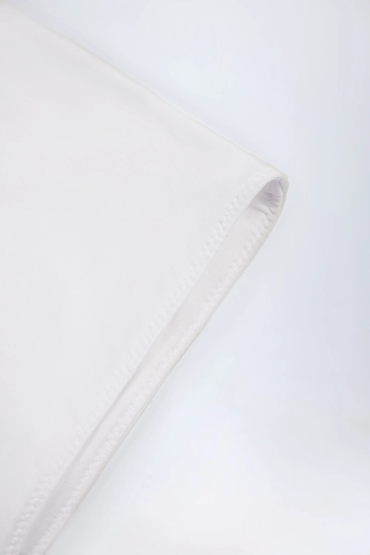 Slinky Jersey Low-Rise Hotpants in White