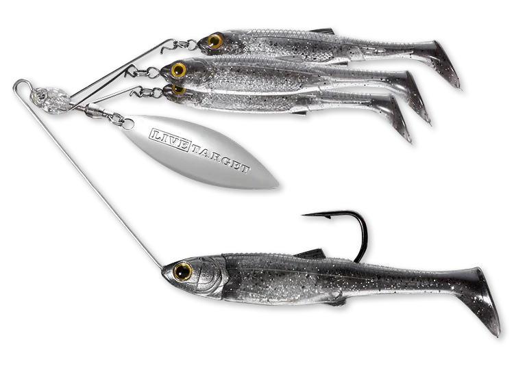LIVETARGET BaitBall Spinner Rig Umbrella Rig