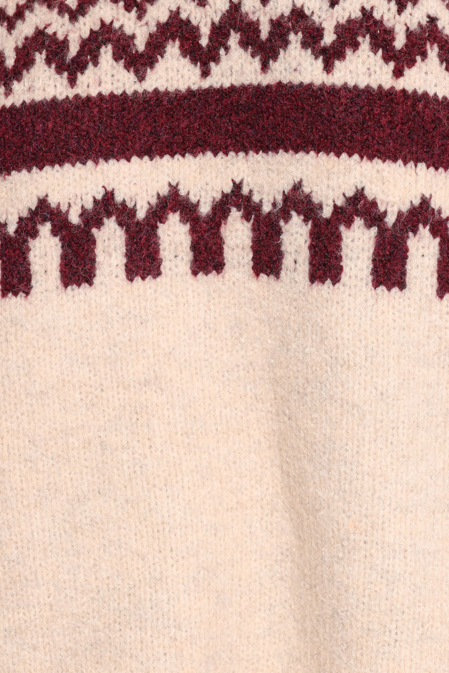 Astrid Sweater - Beige Cherry