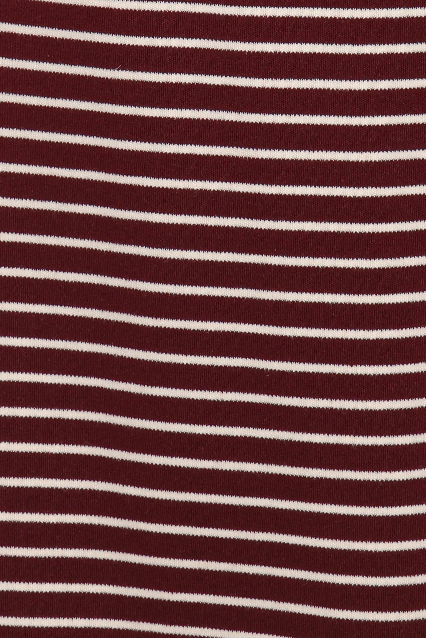Wilda Knit Pant - Burgundy Cream Stripe