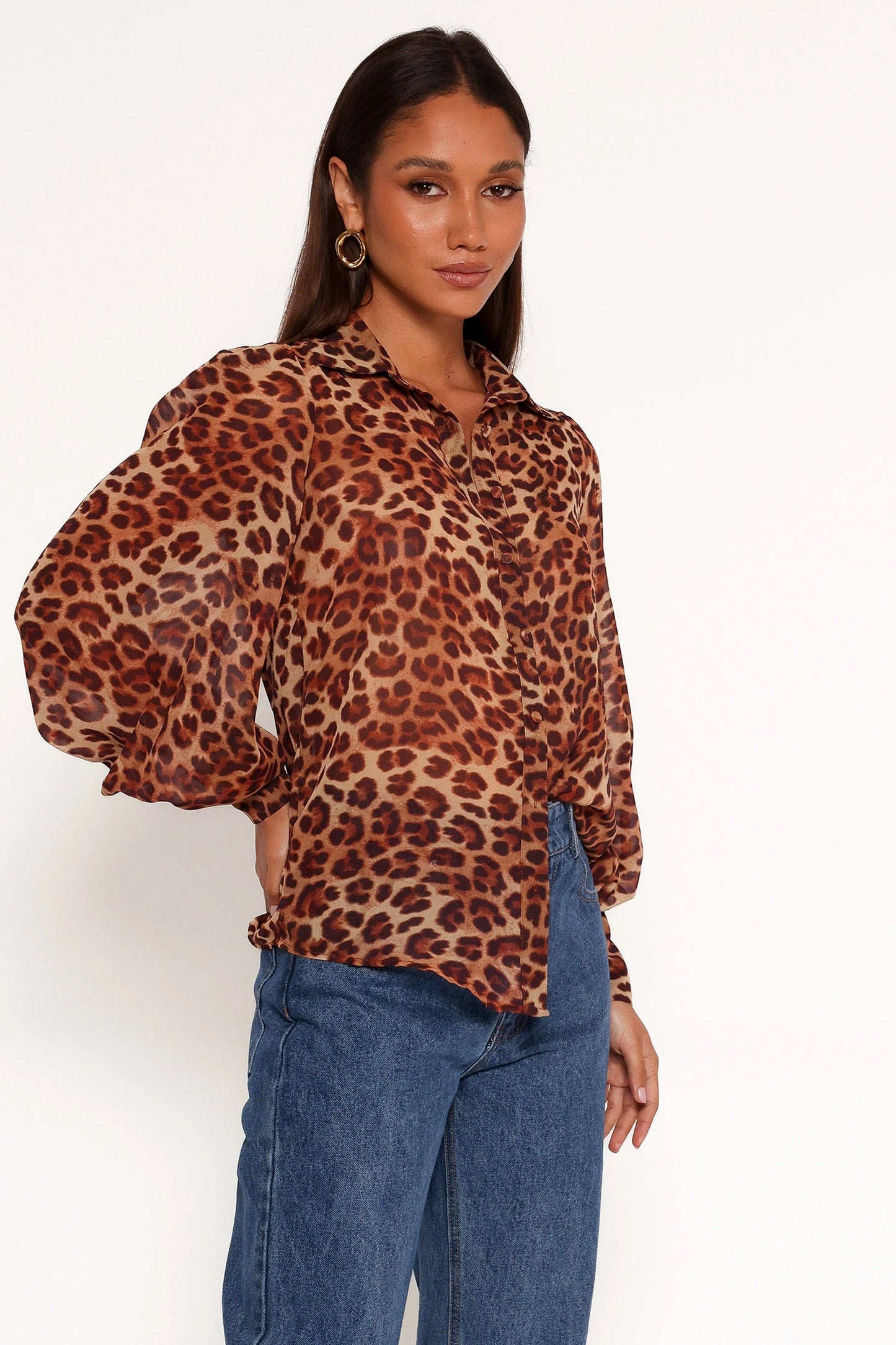Fleetwood Blouse - Leopard