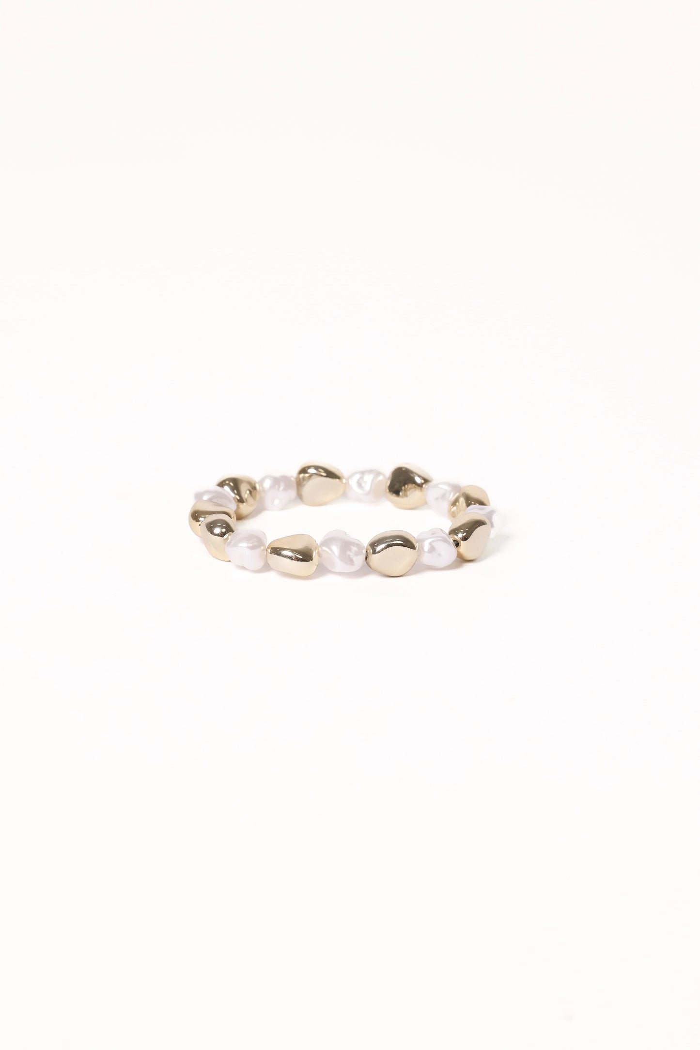 Phoenix Bracelet - Gold/Pearl