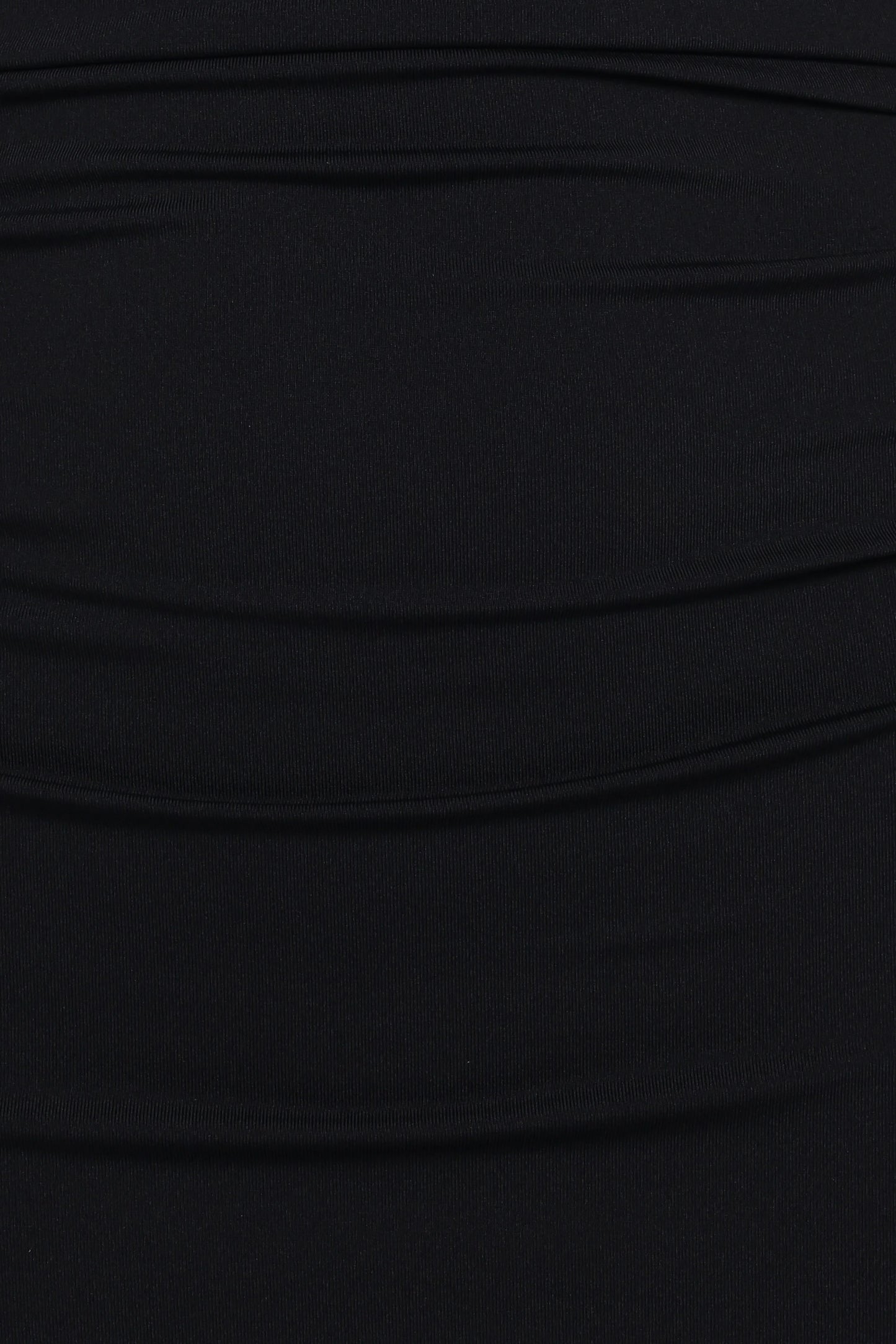Ondine Off Shoulder Midi Dress - Black
