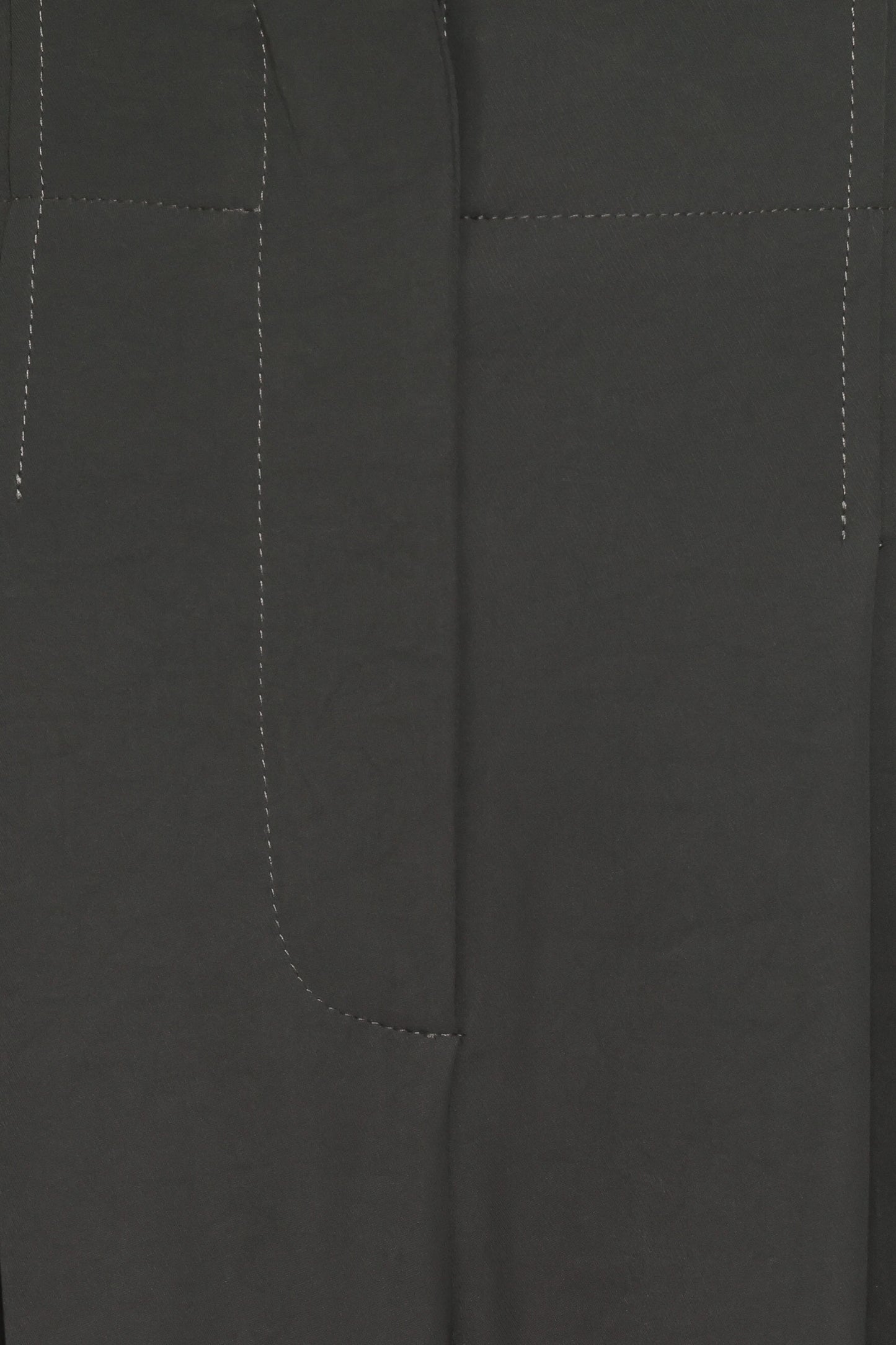 Hayden Pleated Wide Leg Pant - Dark Olive