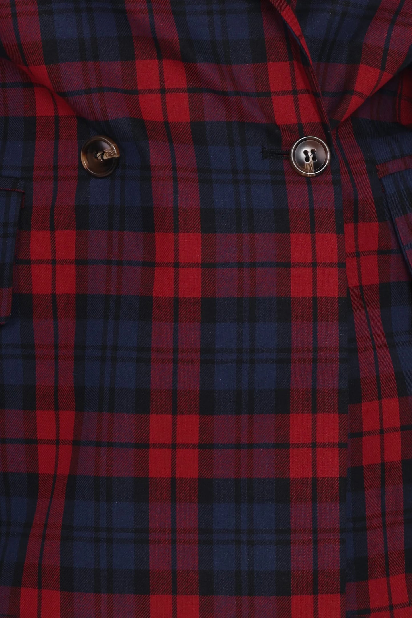 Juliette Blazer - Red Plaid