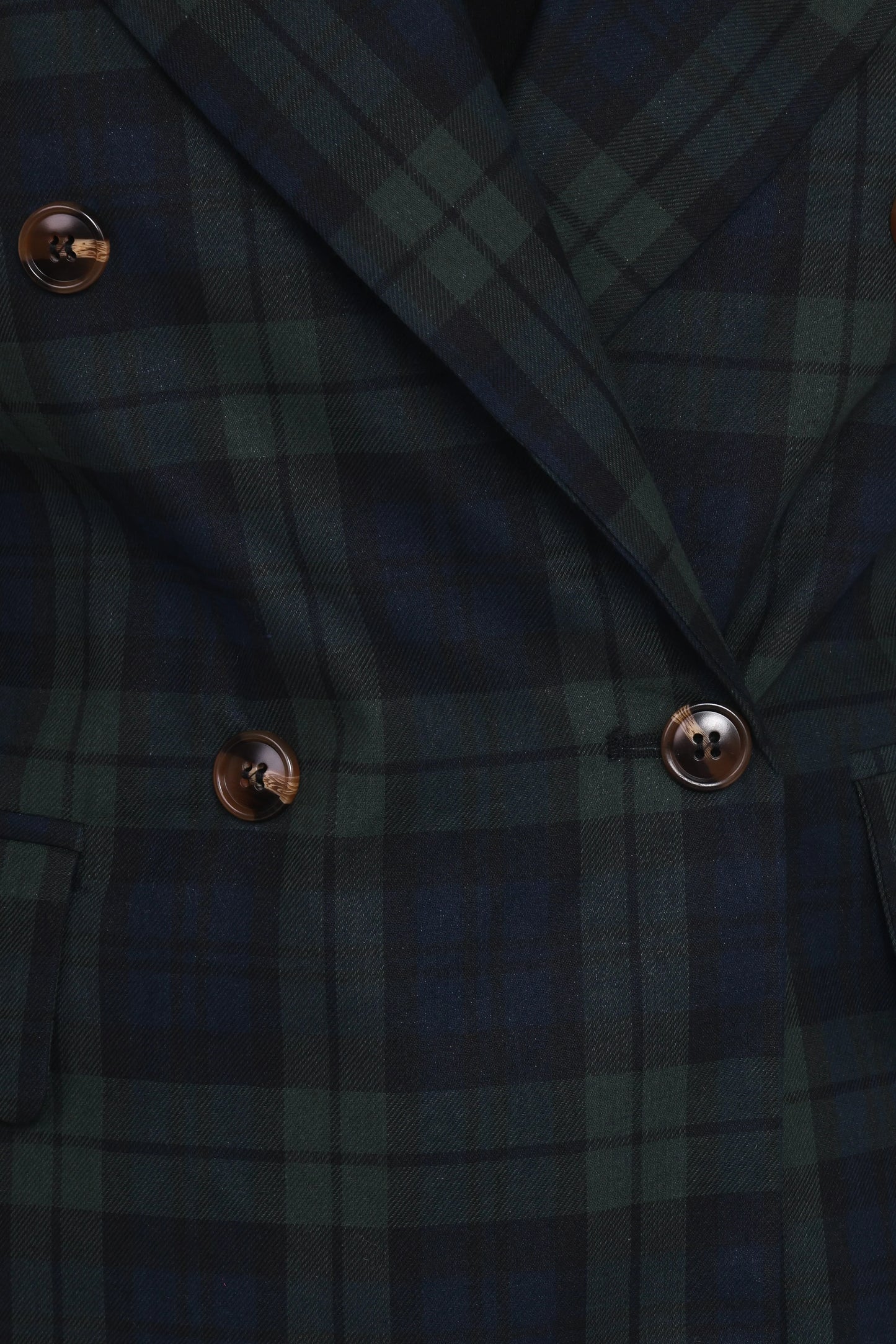 Juliette Blazer - Green Plaid