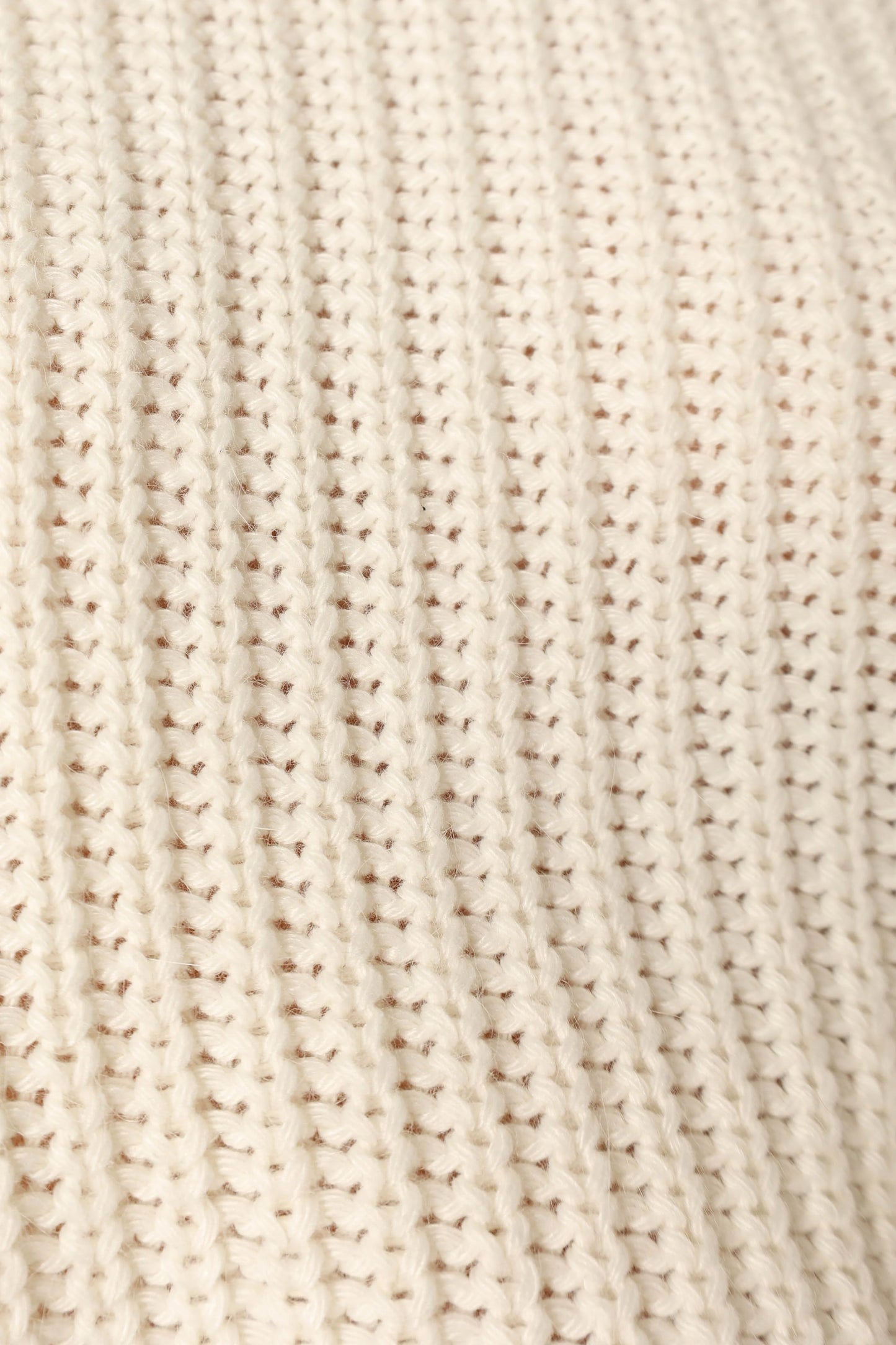Catalina Polka Dot Texture Knit Sweater - Ivory