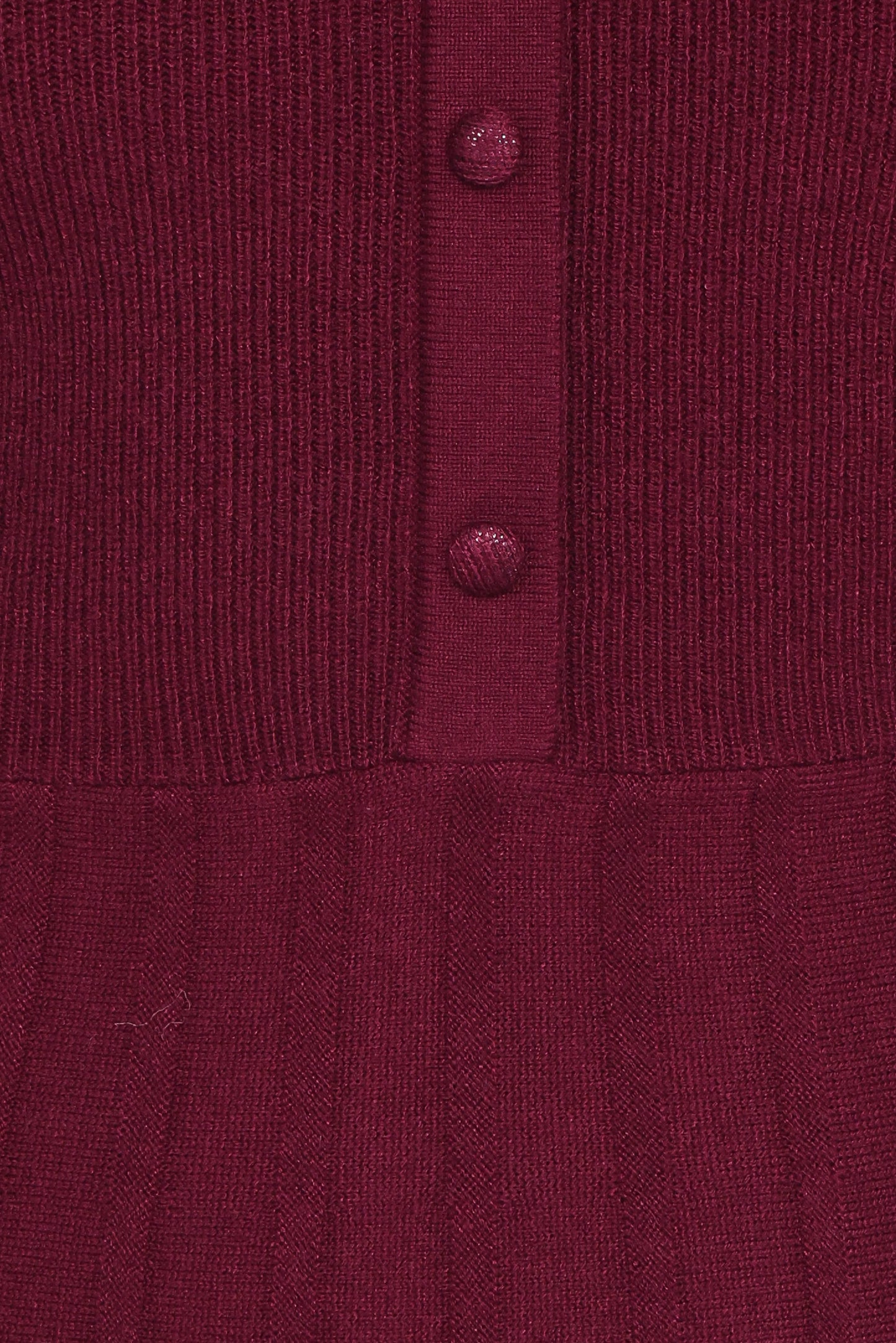 Darlina Long Sleeve Mini Dress - Burgundy