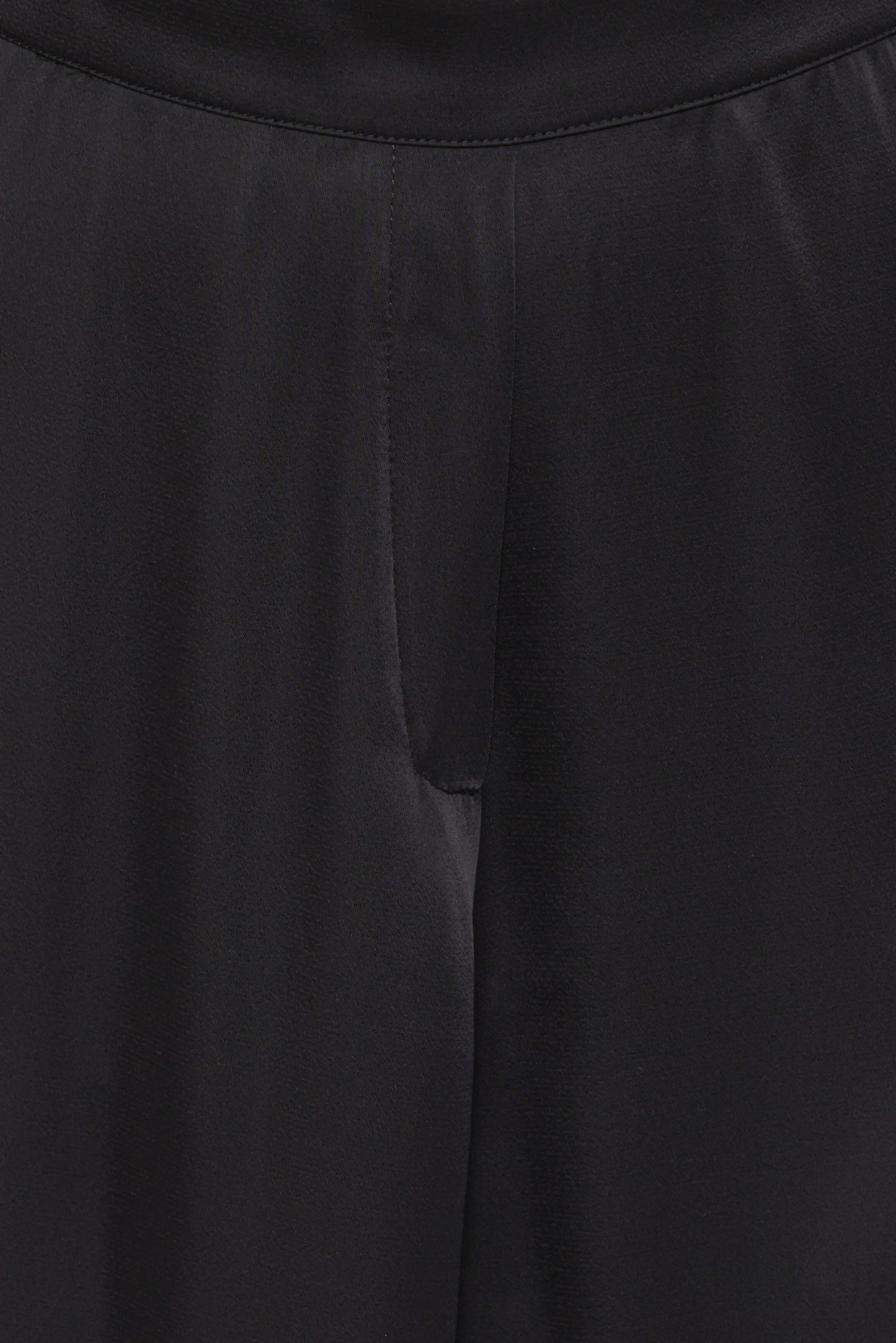 Clara Wide Leg Tailored Pant - Black