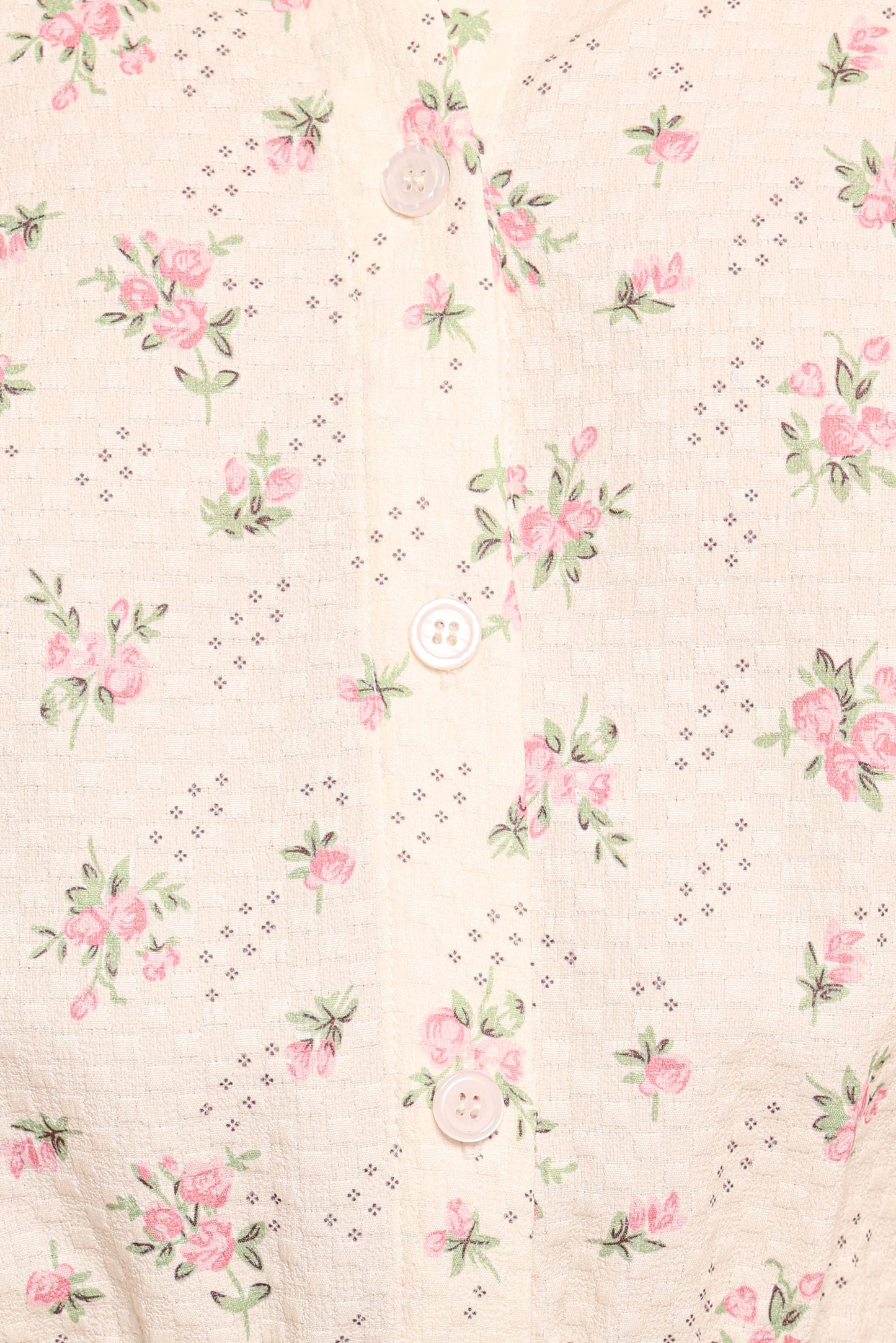Calypso Romper - Cream Pink Floral