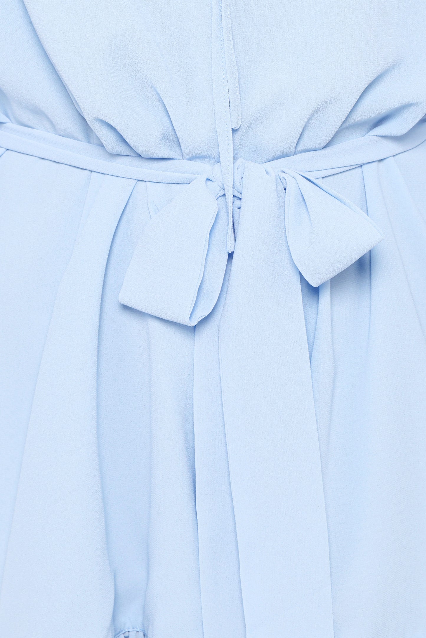 Brianna Long Sleeve Romper - Blue