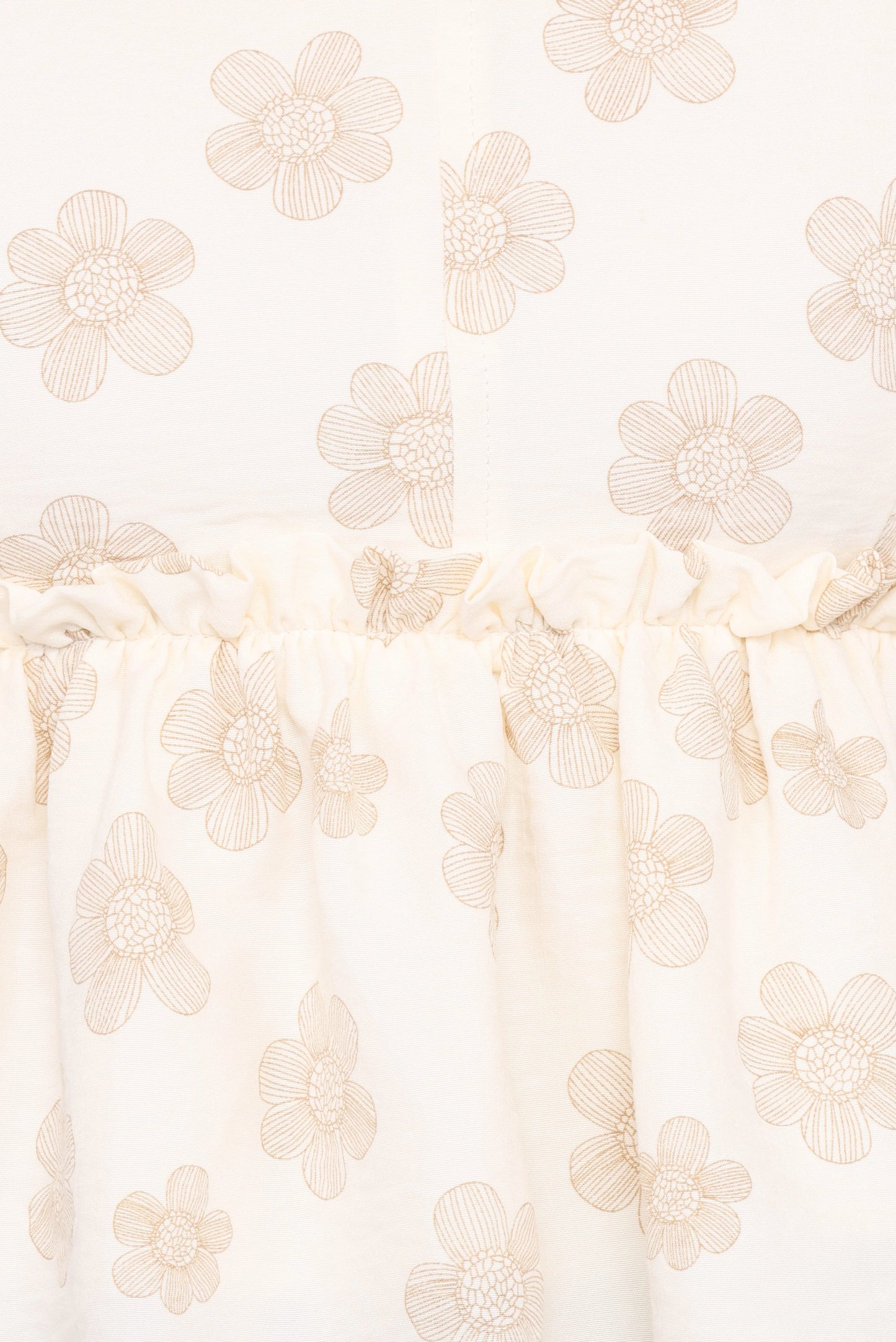 Cielo Top - Sand Beige Floral