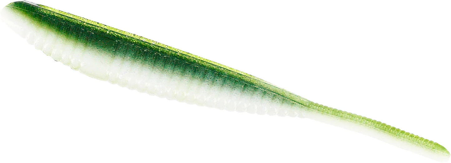 Gary Yamamoto 3.75 Inch Shad Shape Worm Drop Shot Bait - 10 Pack