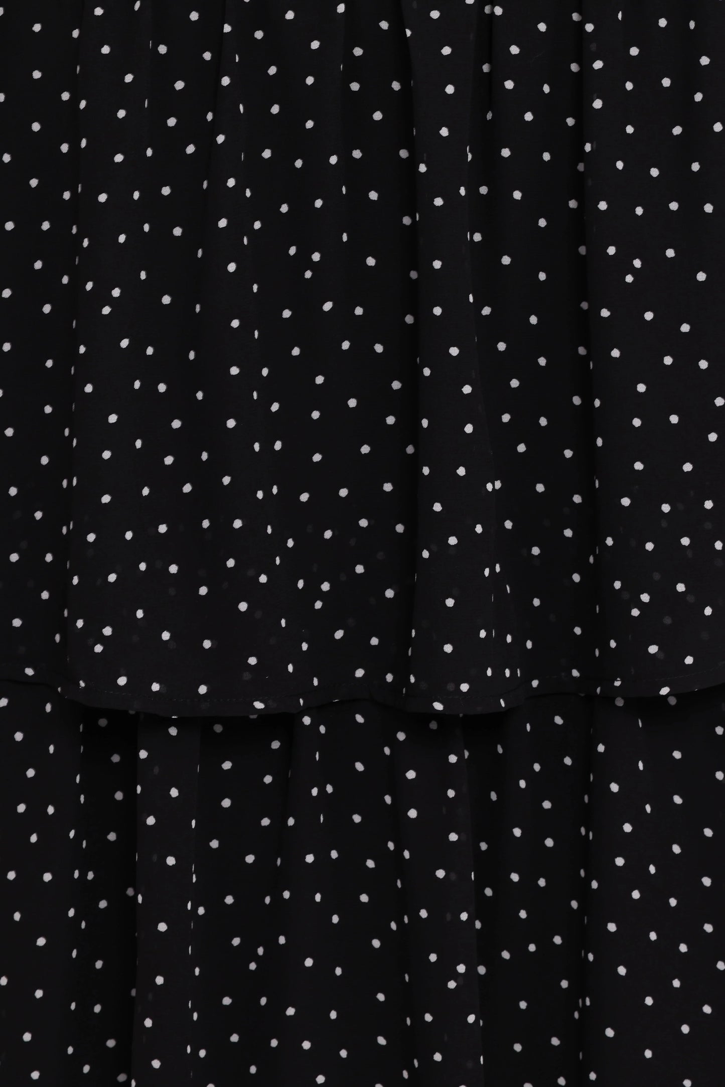 Selina Skirt Set - Black Polka Dot