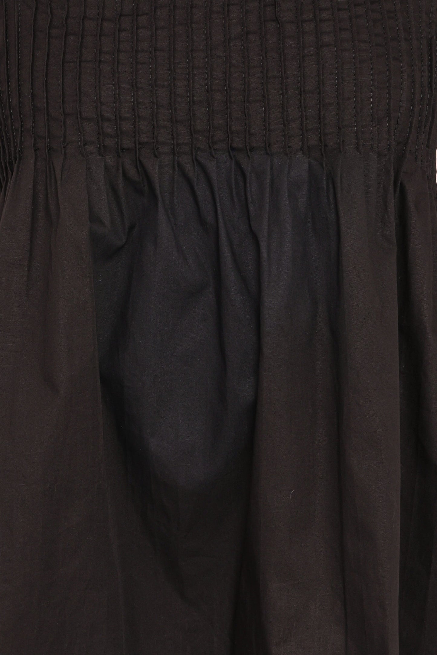 Carson Pleated Top - Black