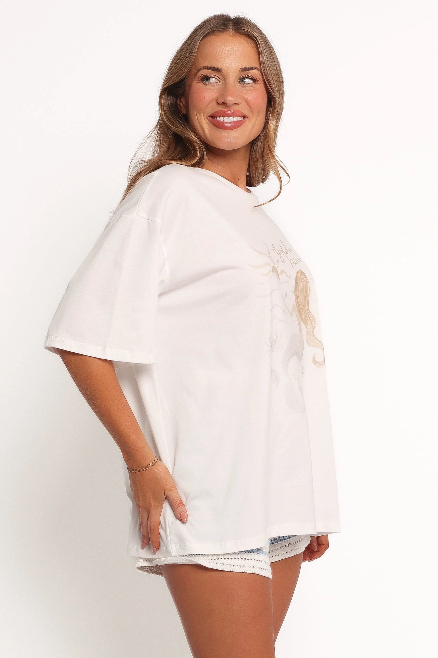 Mia Graphic Tee - Golden Hour