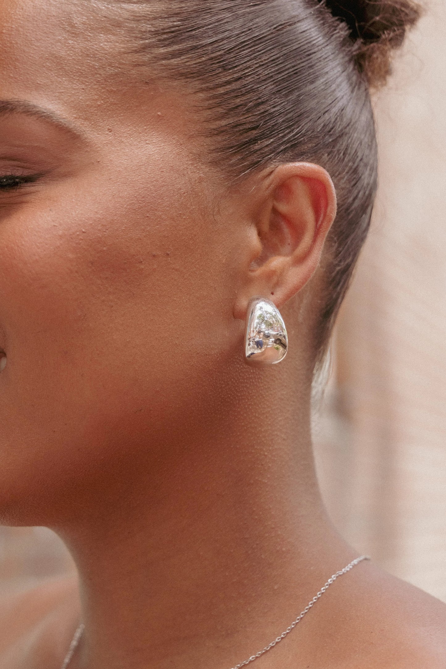 Leandra Earrings - Silver