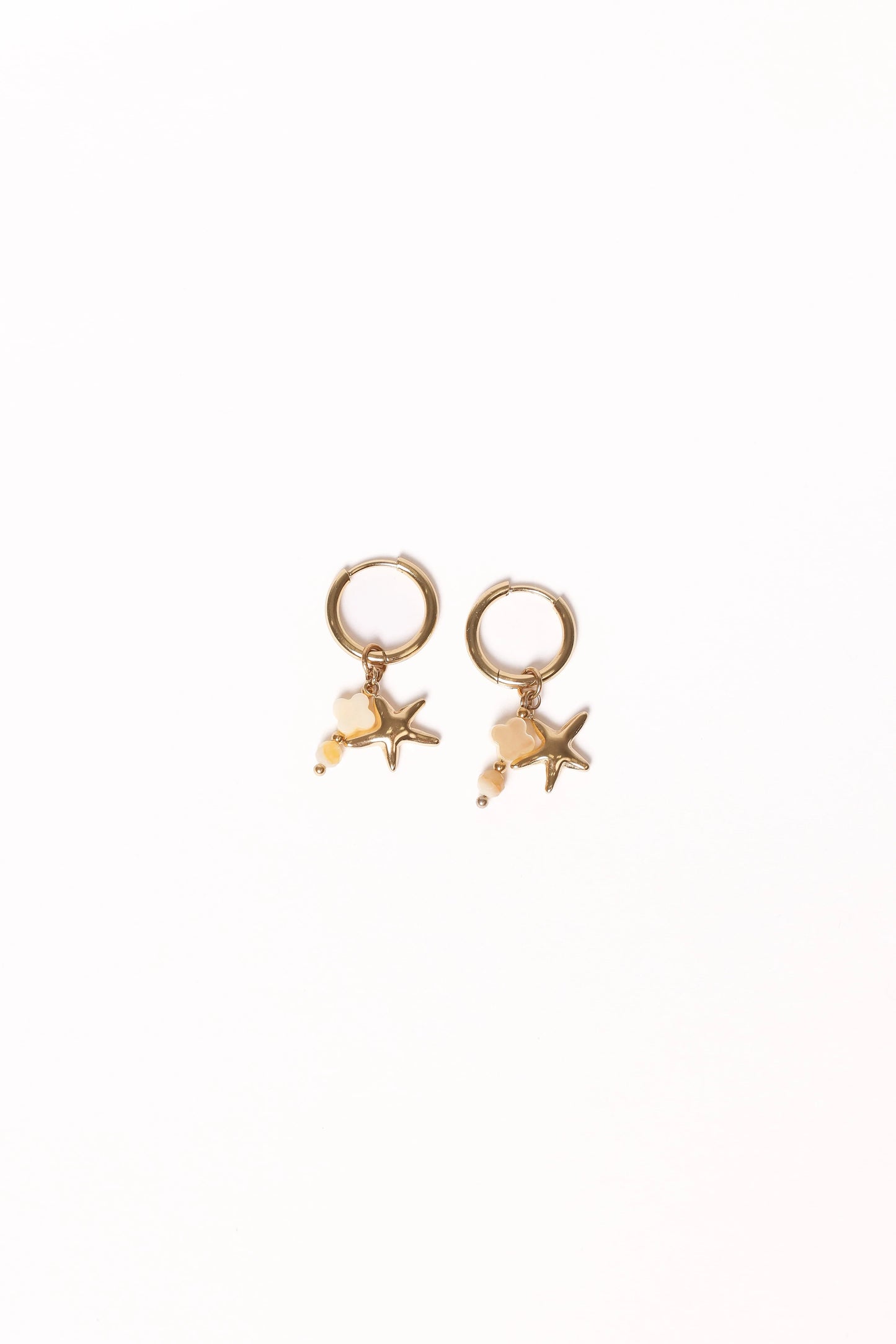 Catania Charm Earrings - Gold