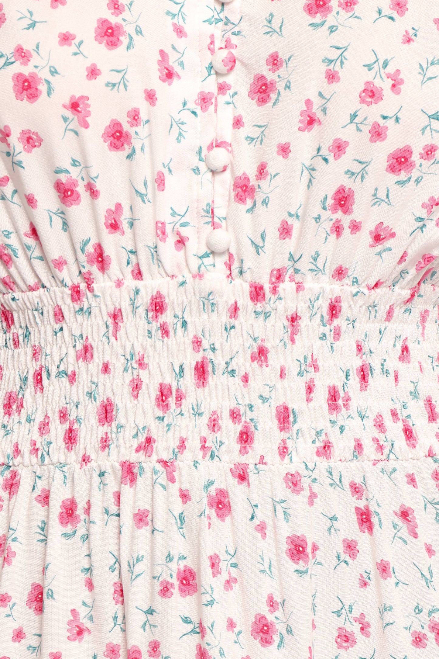 Thomas Maxi Dress - Pink Ditsy Floral