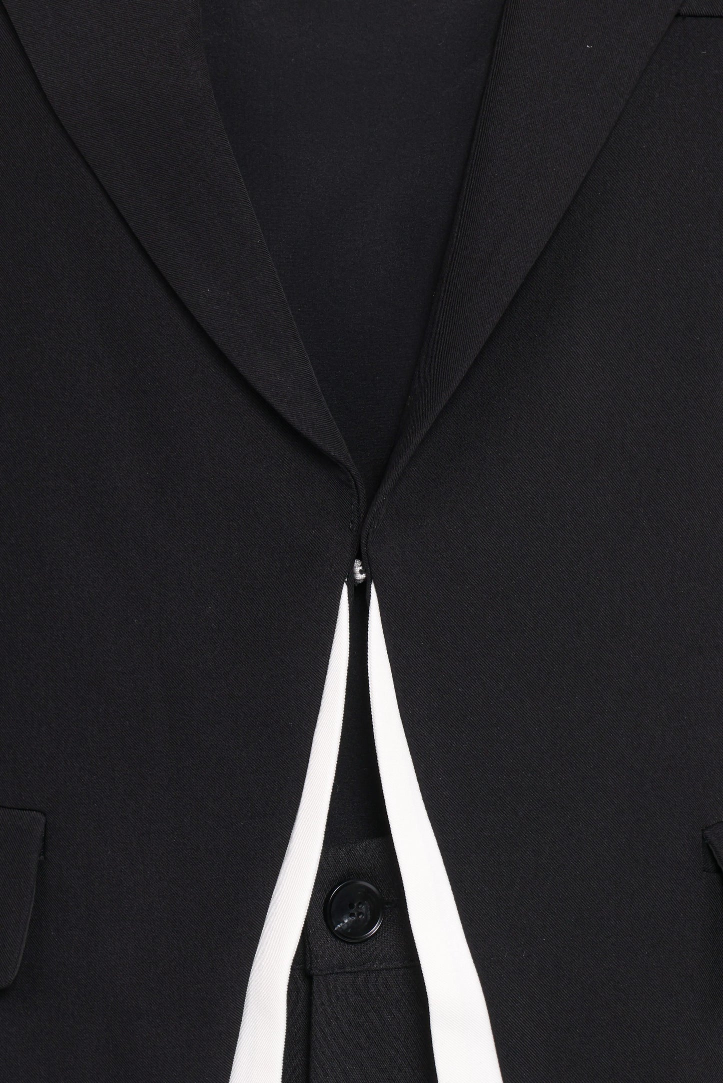 Melissa Layered Blazer - Black