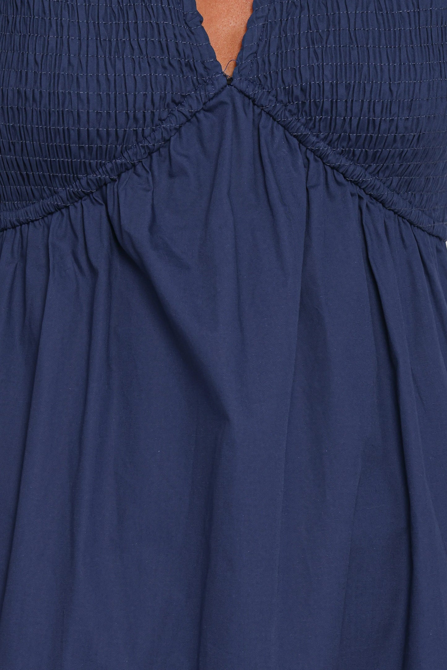 Ilyana Short Sleeve Maxi Dress - Navy