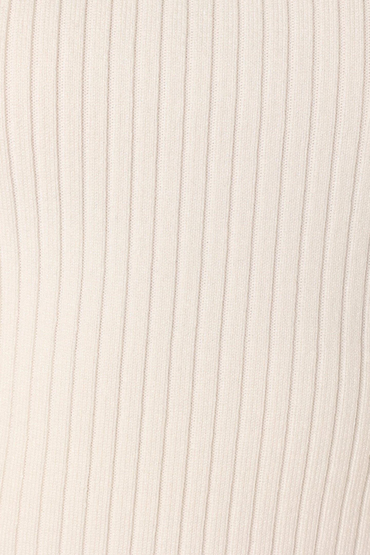 Yara Rib Knit Top - White