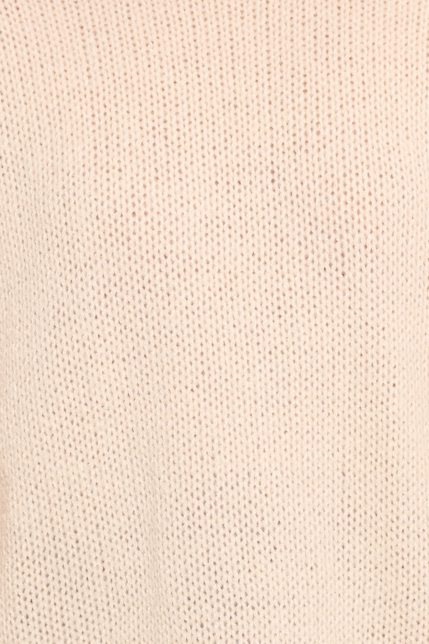 Lover Tie Sleeve Knit Sweater - Ivory