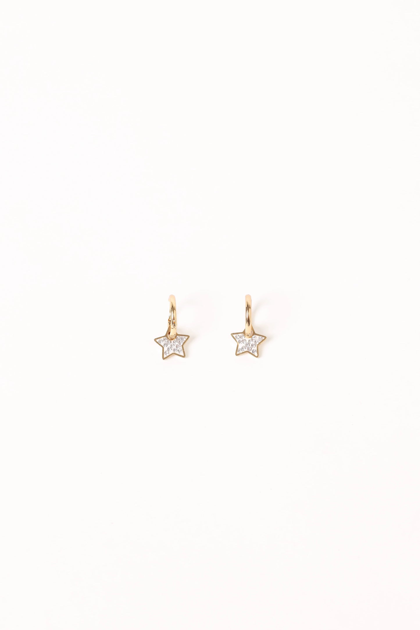 Hayden Star Earrings - Gold