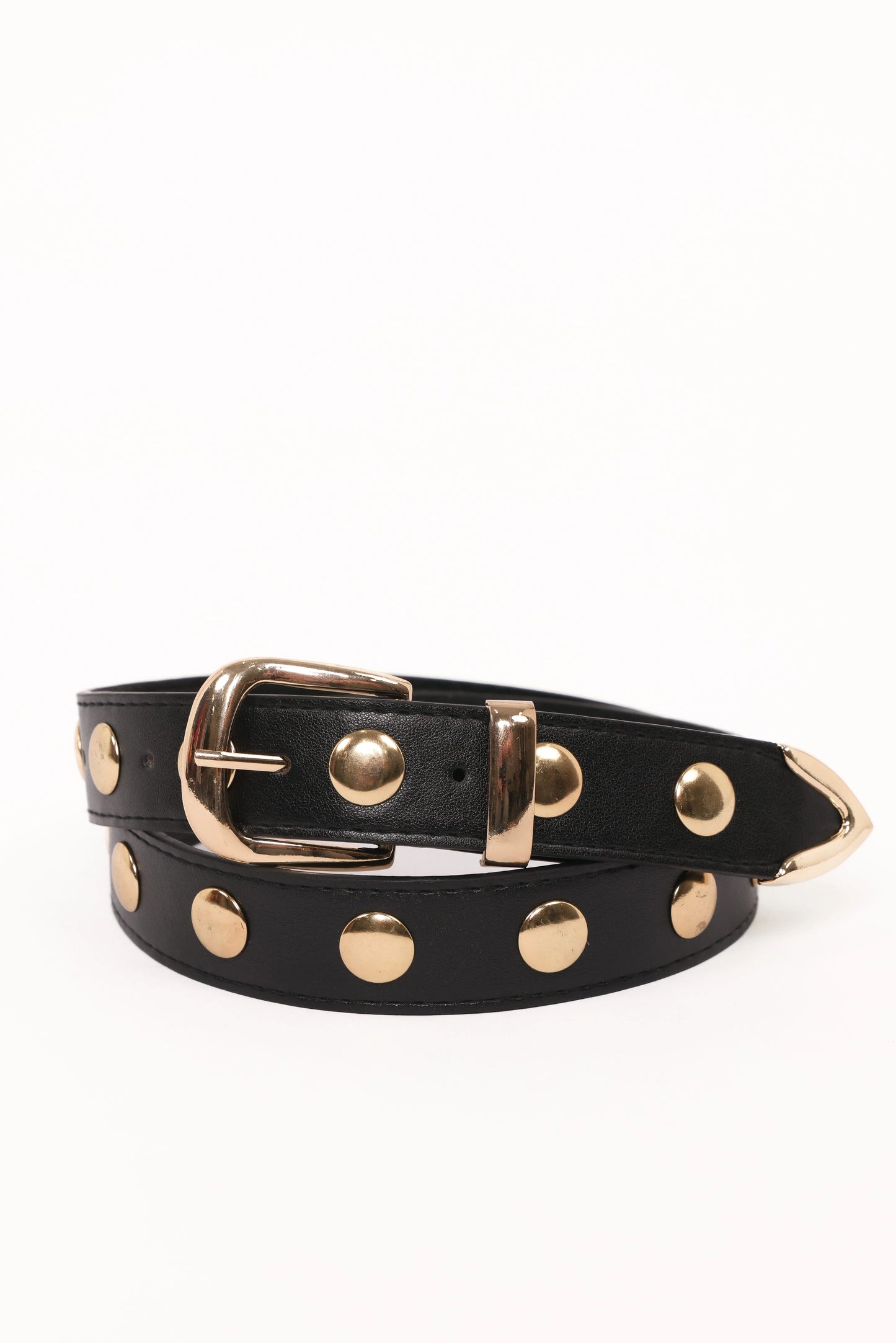 Dallas Studded Belt - Black