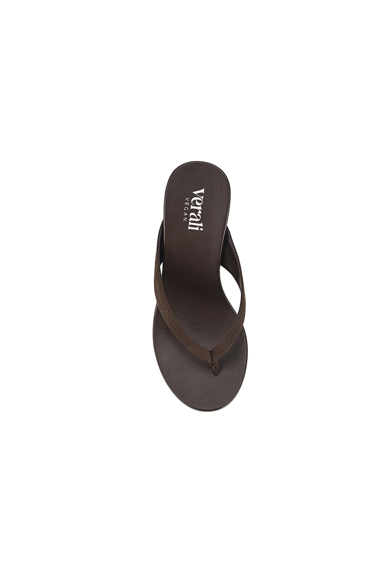 VERALi Polly Thong Wedges Brown