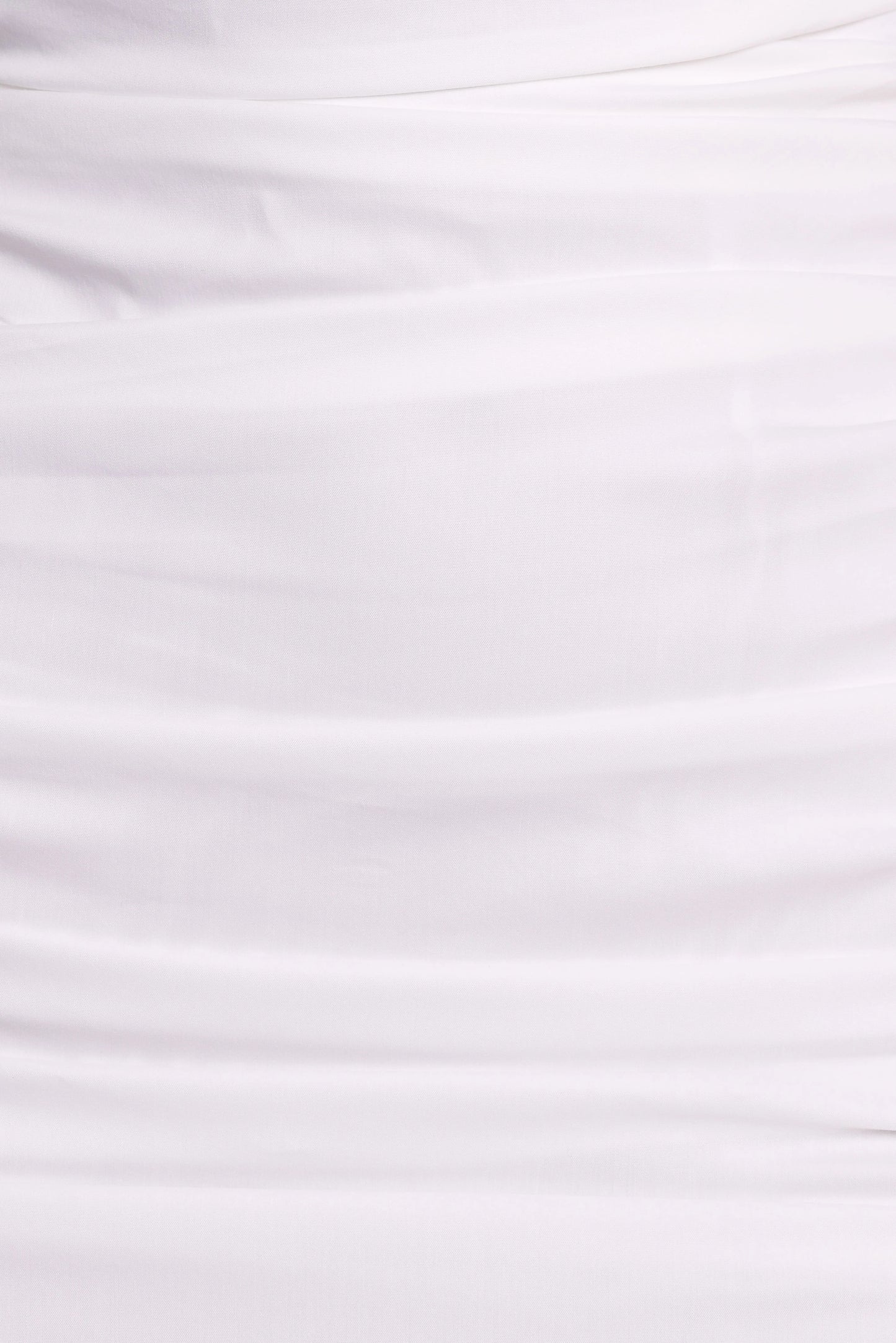 Roni One Shoulder Frill Mini Dress - Ivory