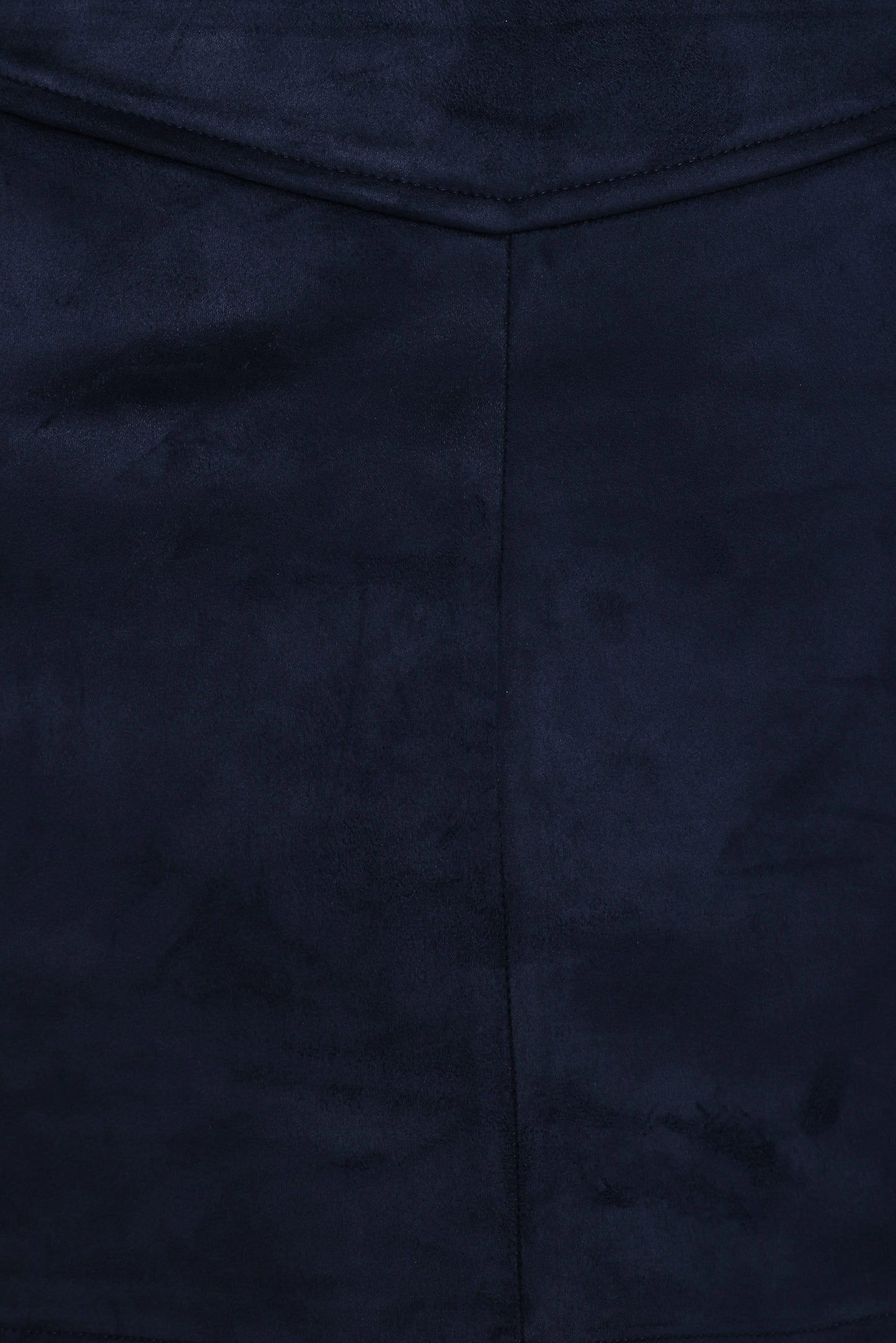 Hope Suede Mini Skirt - Navy