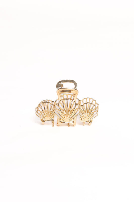 Shelly Hair Clip - Gold