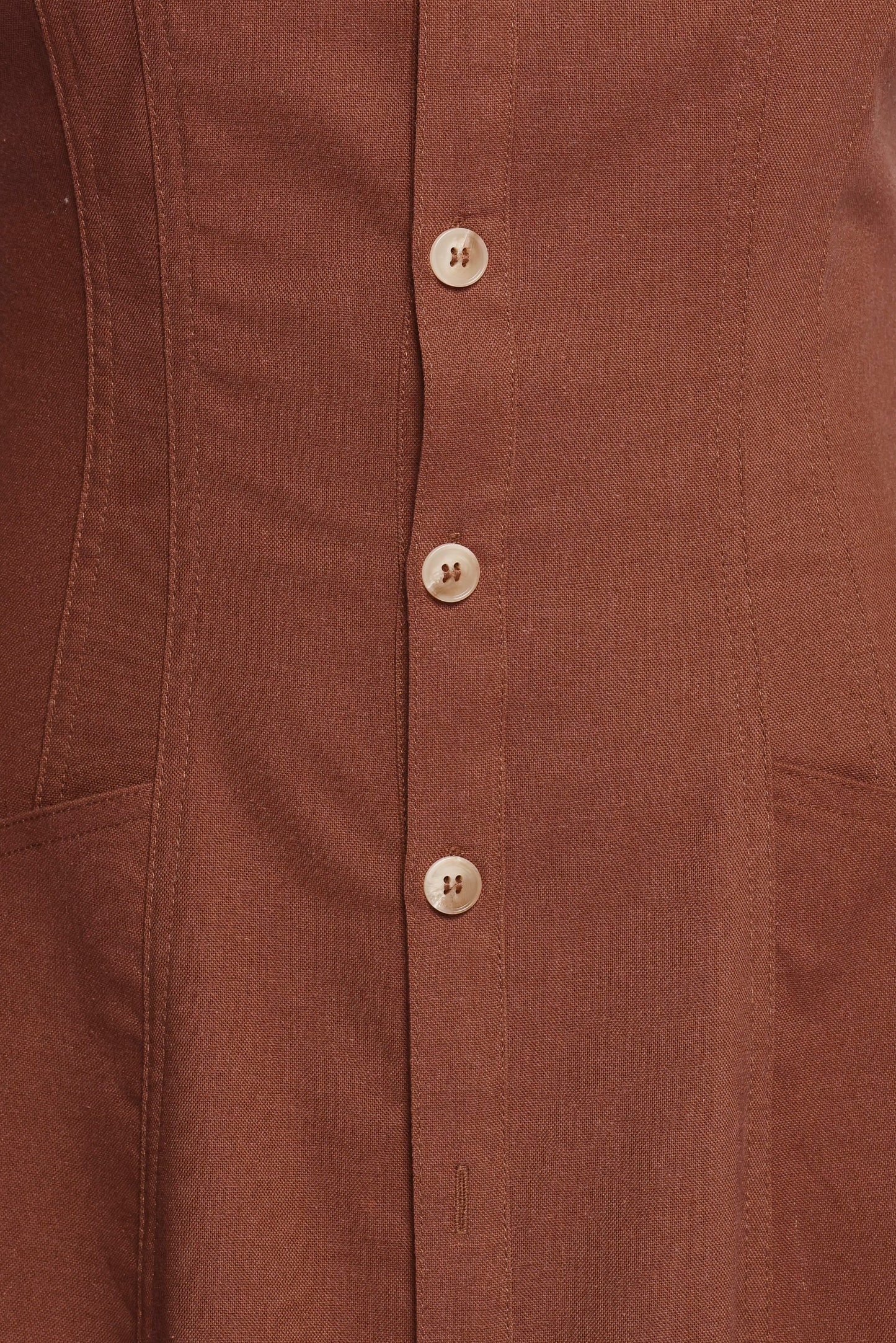 Kingsley Midi Dress - Chocolate