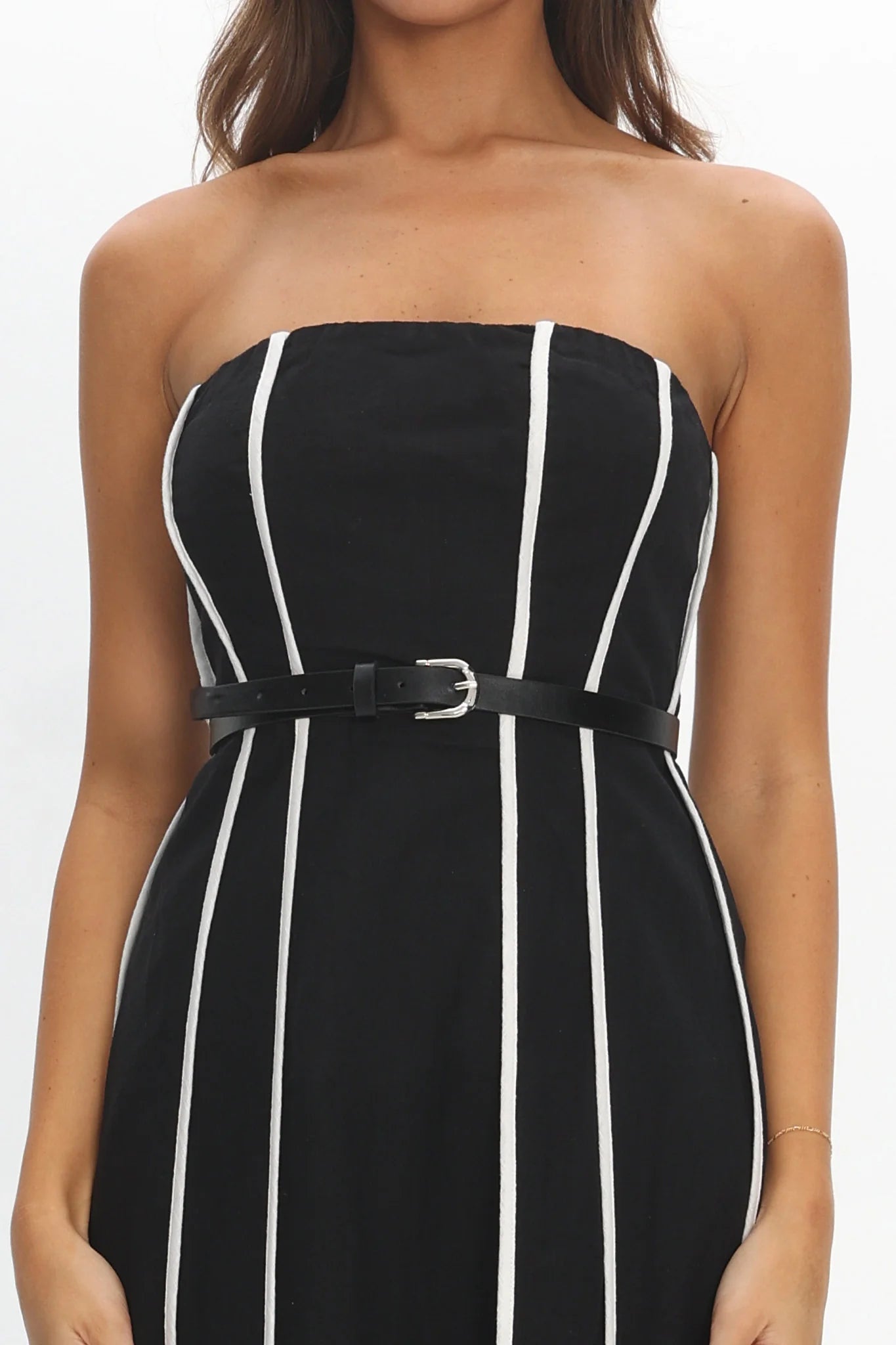 Azalea Sleeveless Midi Dress Black