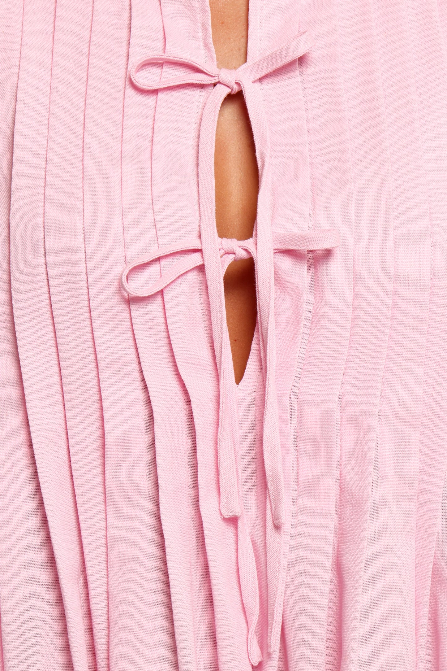 Madeline Mini Dress - Pale Pink