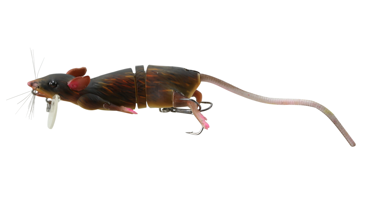 Savage Gear 3D Rat Floating Bait Topwater Wakebait