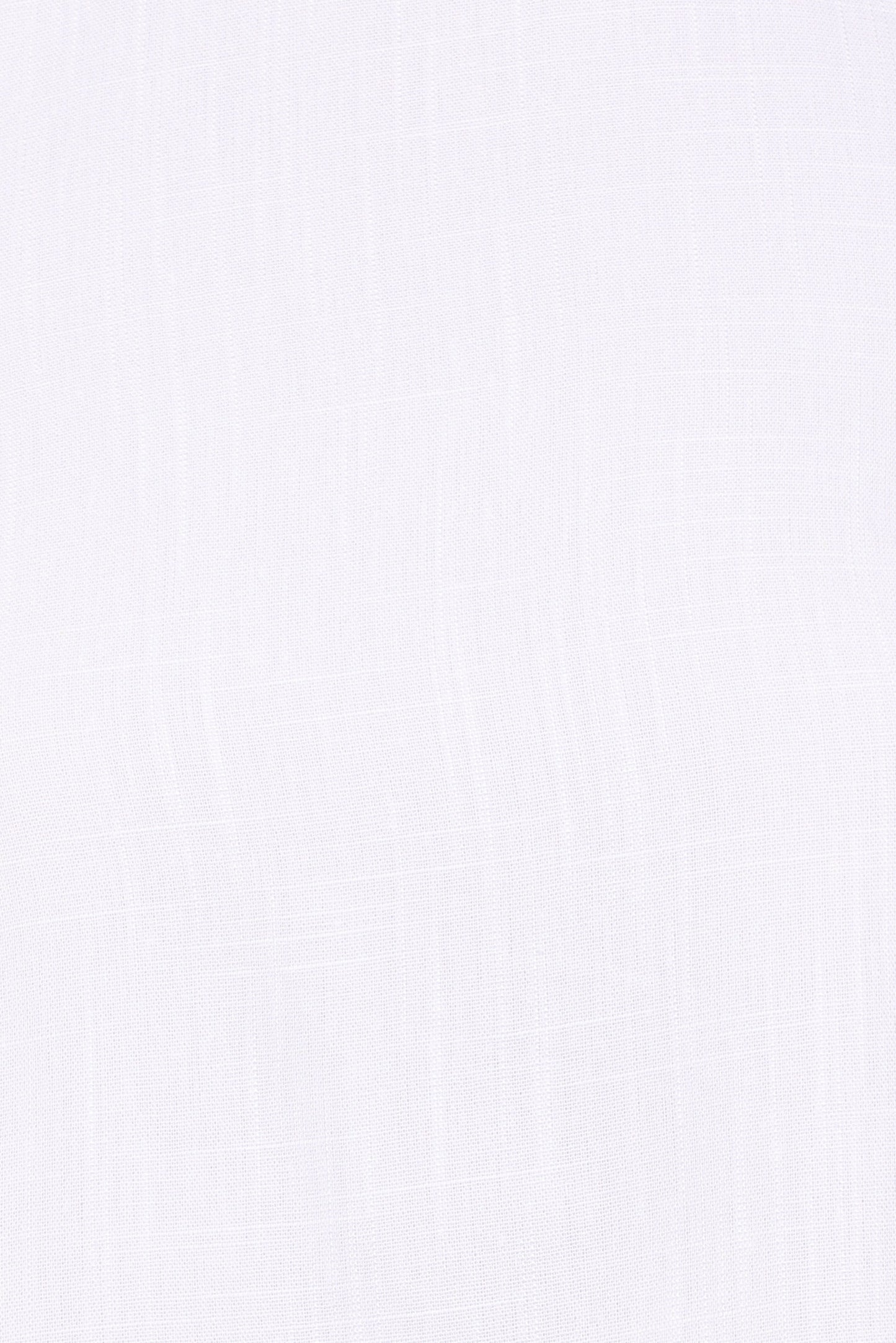 Madison Linen Column Skirt - White