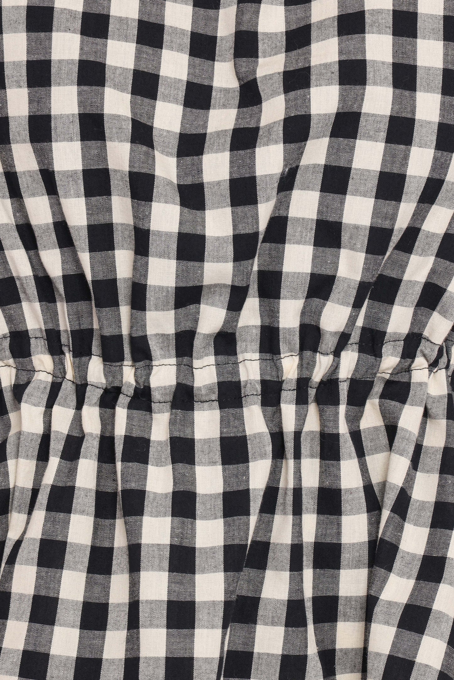 Rory Top - Black Gingham