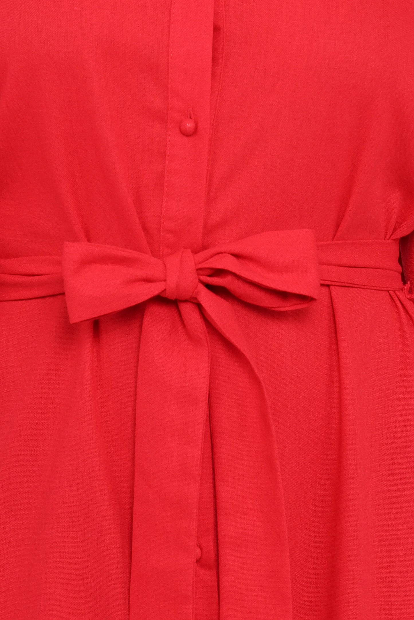 Kirrily Midi Dress - Red