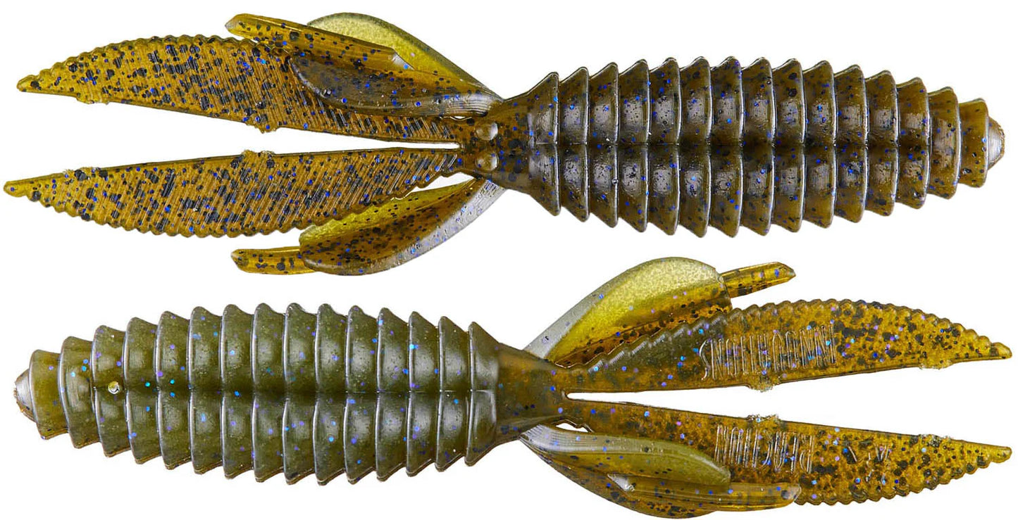 Reaction Innovations Sweet Beaver Soft Plastic Creature Bait 8 pack