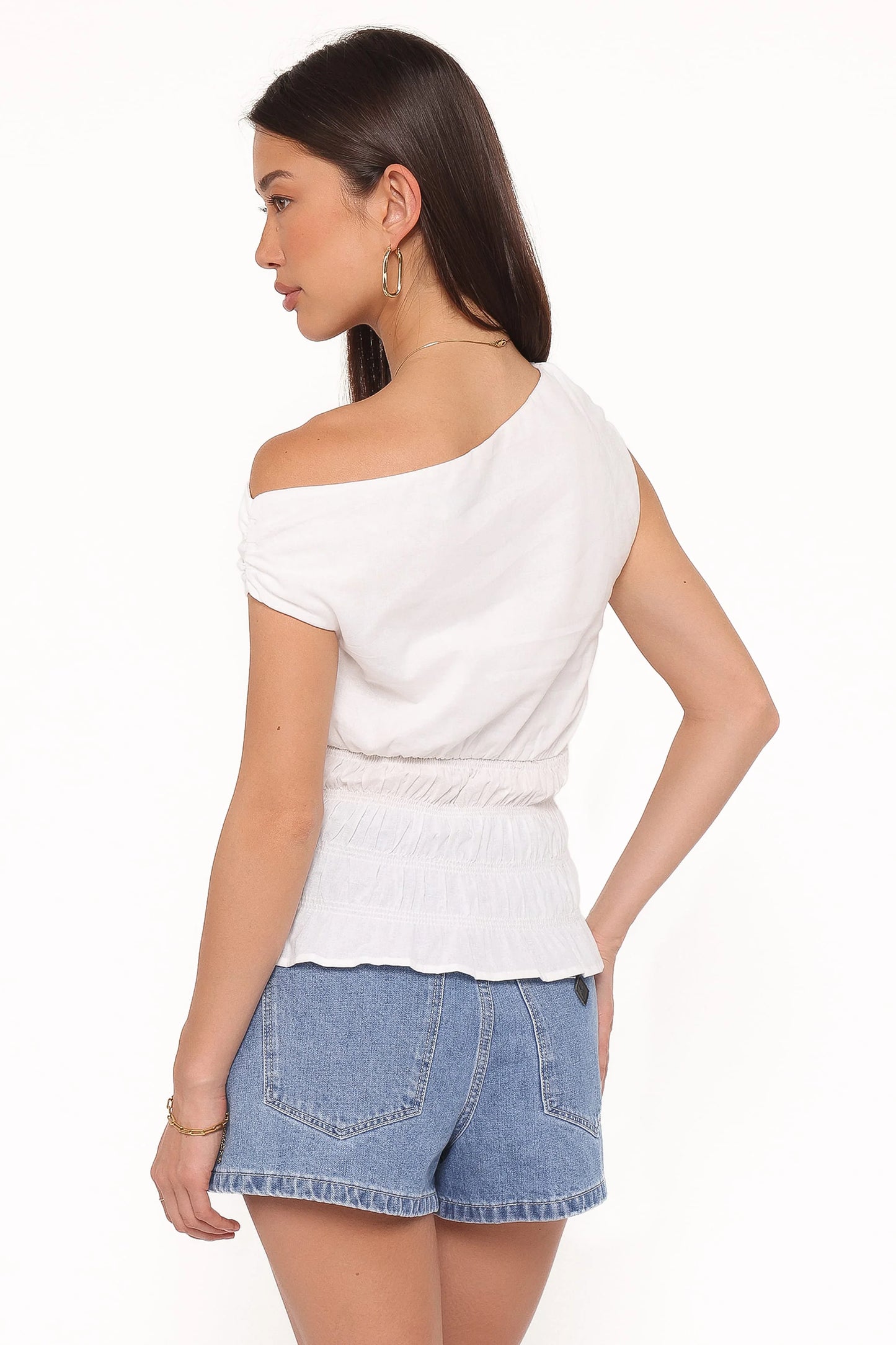 Lia Off Shoulder Top - Ivory