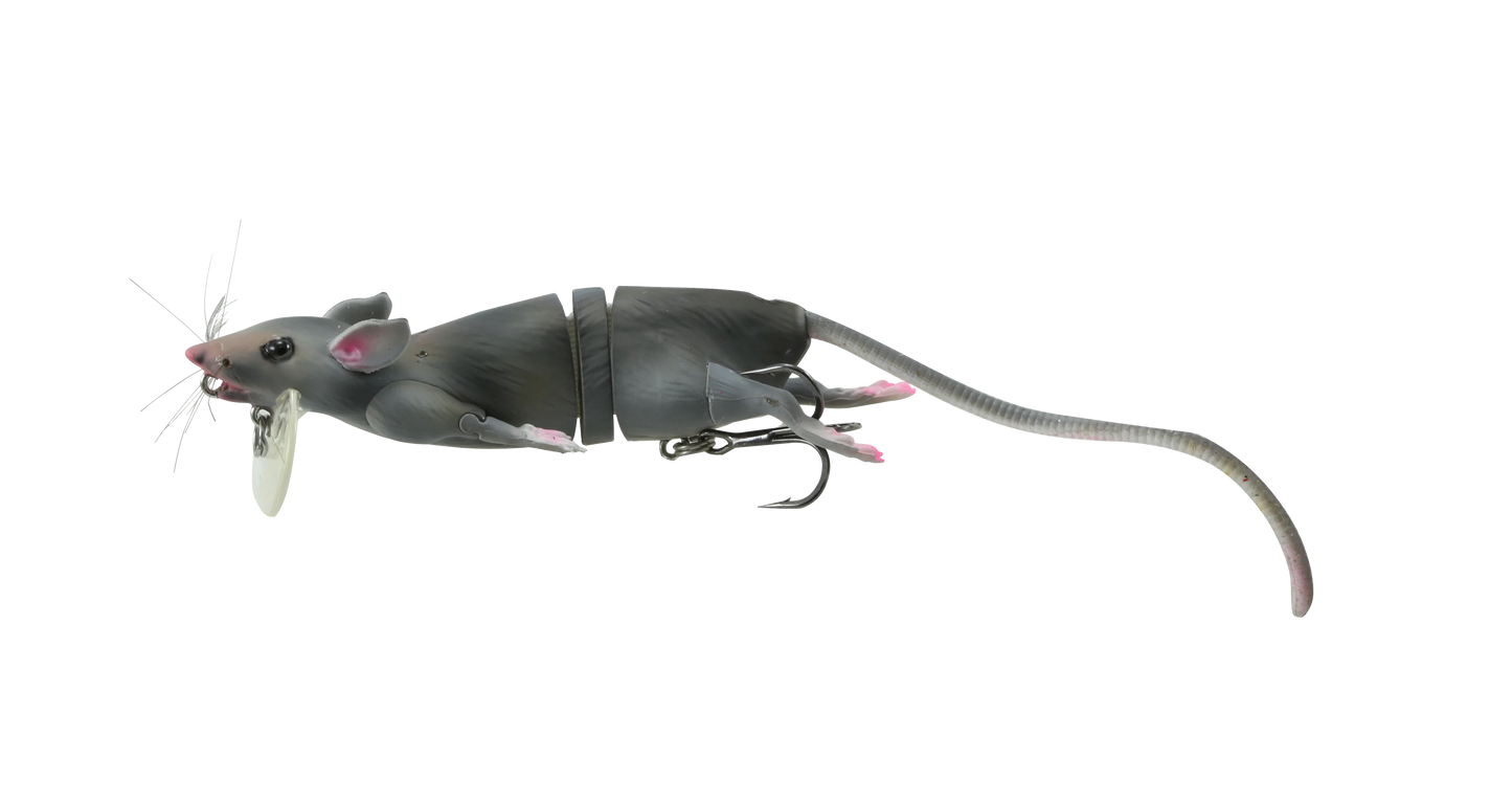 Savage Gear 3D Rat Floating Bait Topwater Wakebait
