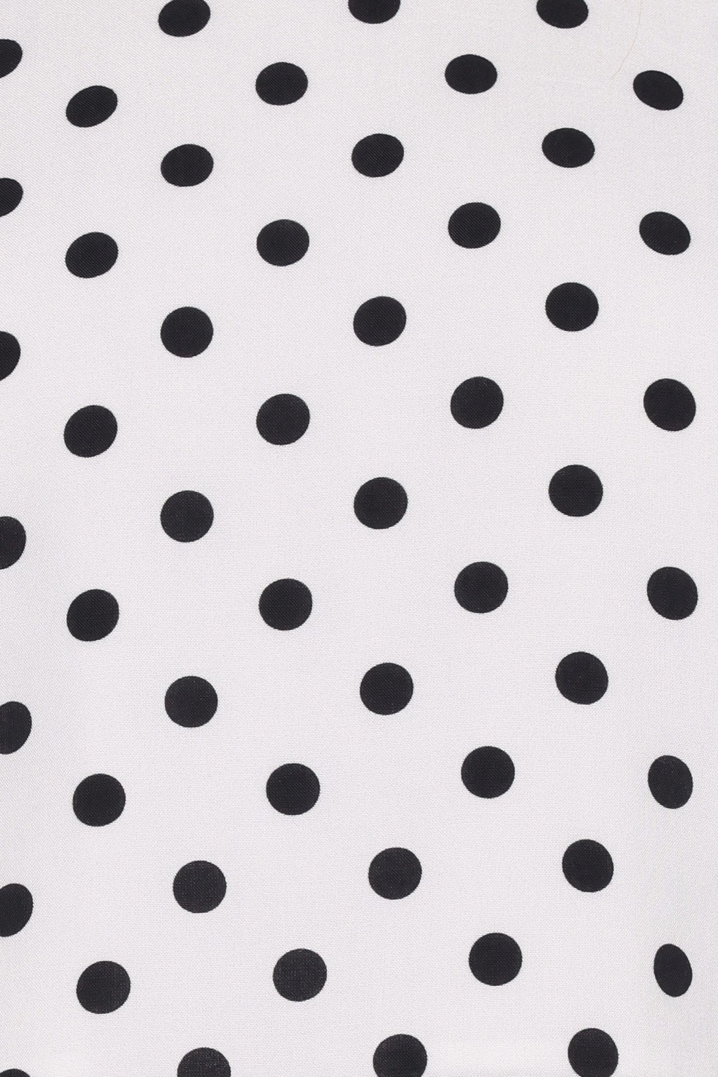Michelle Short Set - White/Black Polka Dot