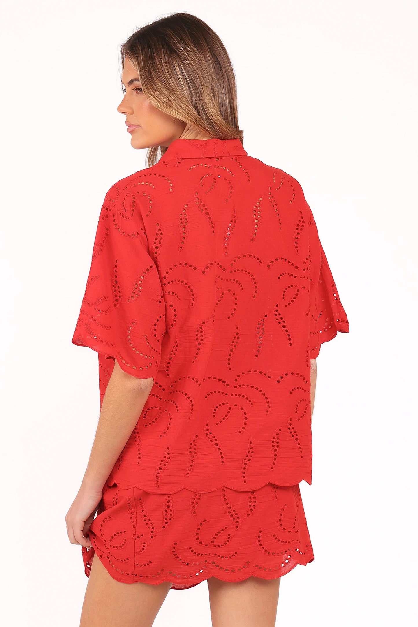Gallie Skirt Set - Red